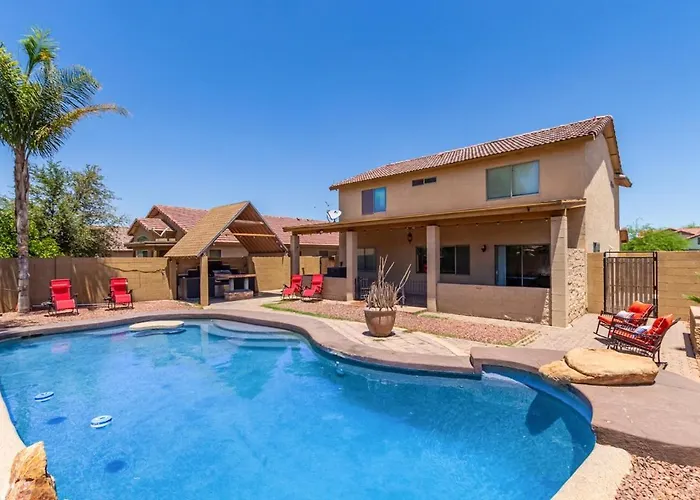Amazing Pool Comfy King Queen Bbq Villa Casa Grande