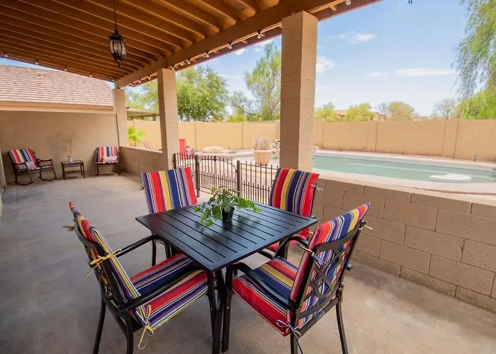 Villa Amazing Pool Comfy King Queen Bbq Casa Grande
