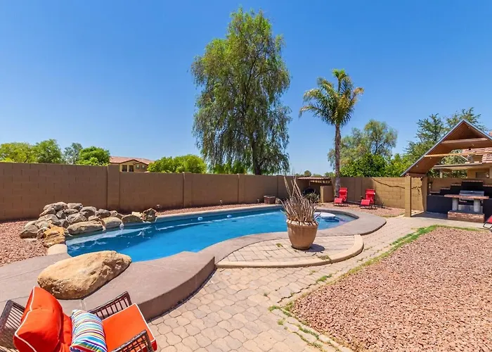 Amazing Pool Comfy King Queen Bbq Casa Grande